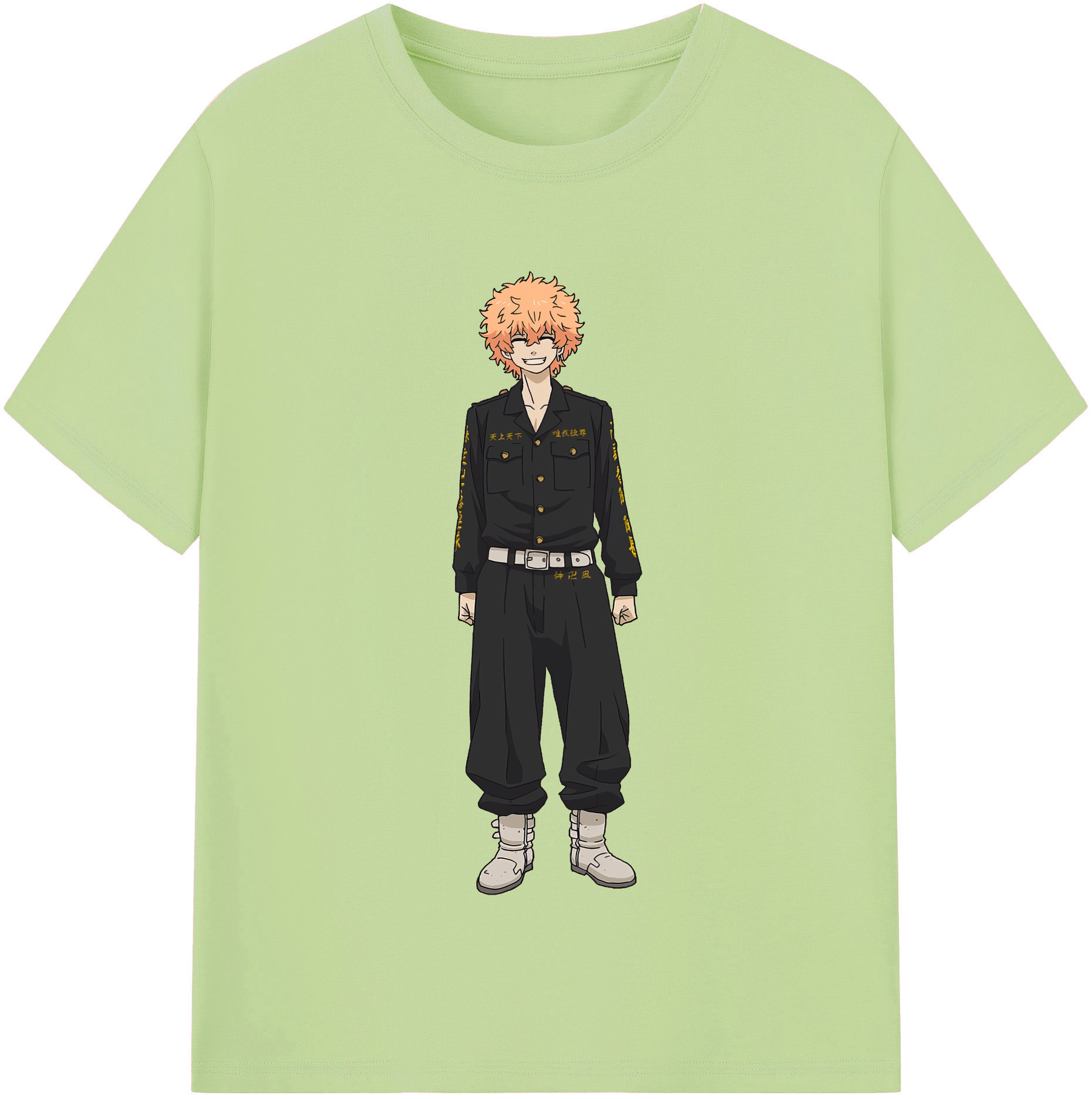 （画像用） 東京リベンジャーズ Tokyo Revengers 綿100％半袖Tシャツ（フロントプリント）
